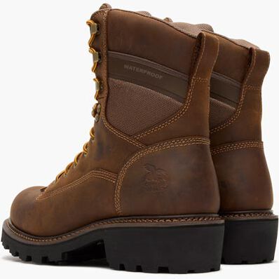 Georgia Boot Core37 9" Scalloped Heel Waterproof Work Boot, , large