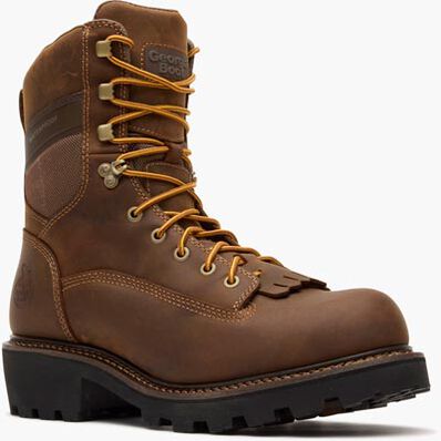 Georgia Boot Core37 9" Scalloped Heel Waterproof Work Boot, , large
