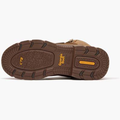 Georgia Boot Athens SuperLyte 8" Waterproof Side-Zip Moc Toe Work Boot, , large