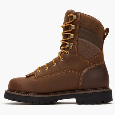 Georgia Boot Core 37 9" Low Heel Waterproof Composite Toe Logger Work Boot, , large