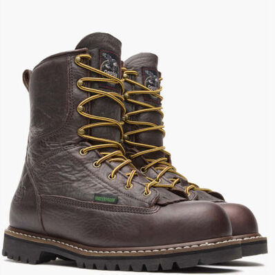 Bota de trabajo acordonada impermeable con punta de acero Georgia, , large