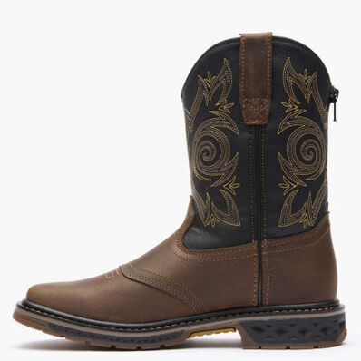 Georgia Boot Carbo-Tec LT Big Kids Pull-On Saddle Boot, , large