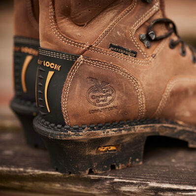 Georgia Boot Comfort Core Logger Composite Toe Waterproof Work Boot, , large