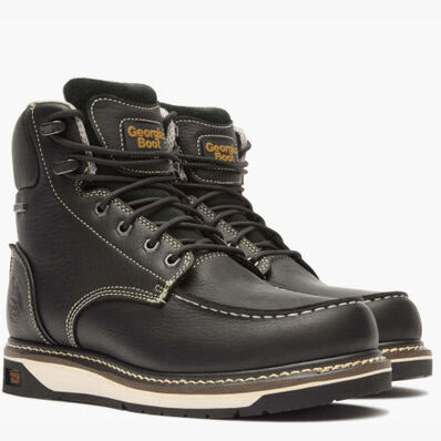 Georgia Boot AMP LT Wedge Waterproof Moc-Toe Work Boot, , large