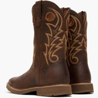 Georgia Boot Core 37 11" Steel Toe Western Pull-On Work Boot, , large