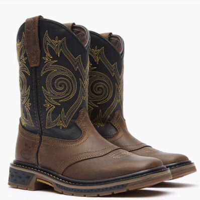 Georgia Boot Carbo-Tec LT Little Kids Pull-On Saddle Boot, , large